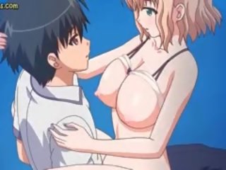 Anime perempuan penyayang gemuk manhood dengan beliau mulut