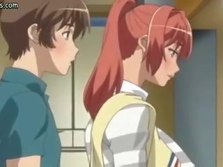 Erotic anime chick getting pussy laid