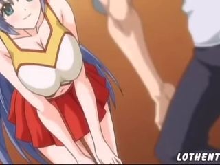 Hentai szex film -val titty pompomlány