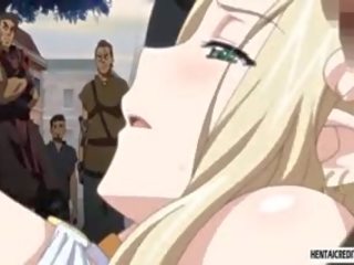 Blondynka hentai dziewczyna pieprzony ostro w publiczne