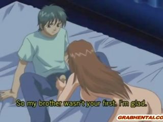 Cachonda manga modelo joven dama con enorme tetitas consigue assfucked por su brothers boyfrien