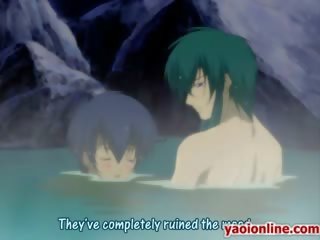Couple Of Hentai guys Getting superior Bath In A Pool