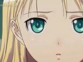 Blondi anime fairy päällä korot puhaltaa ja nussii kova peniksen