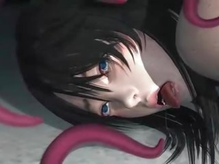 Hentai 3d tentacoli mostro