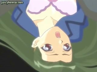 Anime genießt penis sitzung auf top-