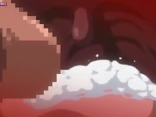 Smyslný anime upír mající x jmenovitý video