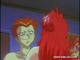 Redhead Hentai Bondaged And first-rate Poked