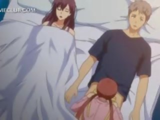 Teenage 3d Anime girl Fighting Over A Big manhood